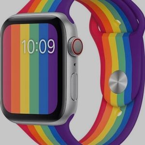 Rainbow Apple Watch Sport Band (42/44mm) - Pride Edition LGBTQ - NEW